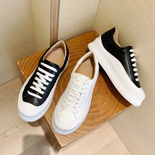 スニーカー キャンバスシューズ マッド 無地 厚底 ブラック ホワイト 小さいサイズ 大きいサイズ カジュアル アウトドア 通学 おしゃれ 大人可愛い レディース 韓国 韓国ファッション オルチャン オルチャンファッション P1259 Korean Select 韓国ファッション