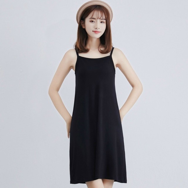 ロングワンピース キャミソール インナー ルームウェア パジャマ 下着 ワールドカントリー