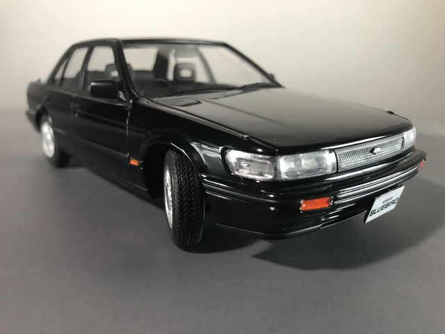 ハセガワ1 24 ニッサンu12ブルーバードsssセダン完成品 Ken 1 Model Car Works Ken 1 Model Car Works