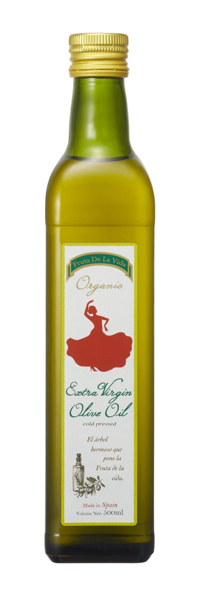 Fruta de la Vida Organic Extra Virgin Olive Oil 458g 500ml フルタ・デ・ラ・ヴィーダ有機エキストラバージンオリーブオイル 458g 500ml(2本単位) Fruta de la Vida Organic Extra Virgin Olive Oil 458g 500ml フルタ・デ・ラ・ヴィーダ有機エキストラバージンオリーブオイル 458g 500ml(2本単位)