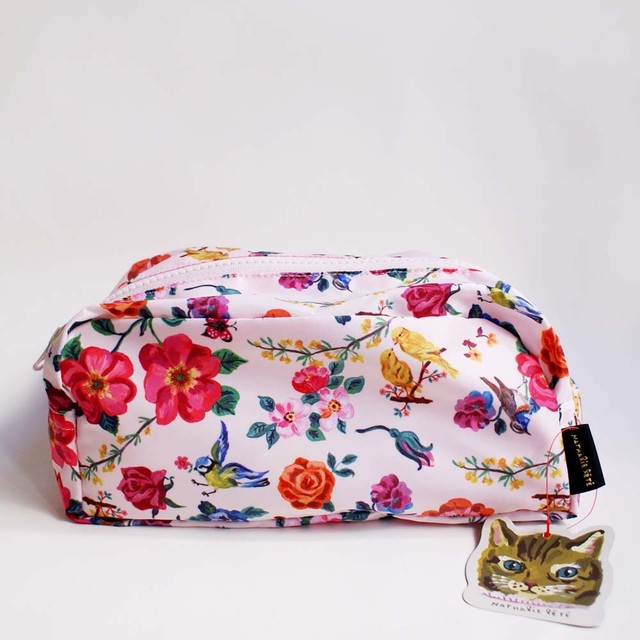 ナタリー レテ 立体ポーチ 花と鳥 世界のかわいいものcikolatashop