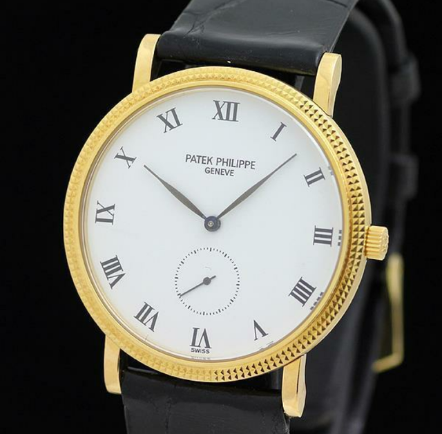 パテックフィリップ Patek Philippe カラトラバ 白文字盤 Yg 手巻き メンズ腕時計 Antique Boutique Le Temps