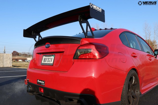 Verus Engineering ヴェルスエンジニアリング A0197a ヴェルスエンジニアリング Subaru Wrx Va 対応ucwリア ウイング アルミ翼端板モデル Verus Engineering Velox Motorsports By Rk Online