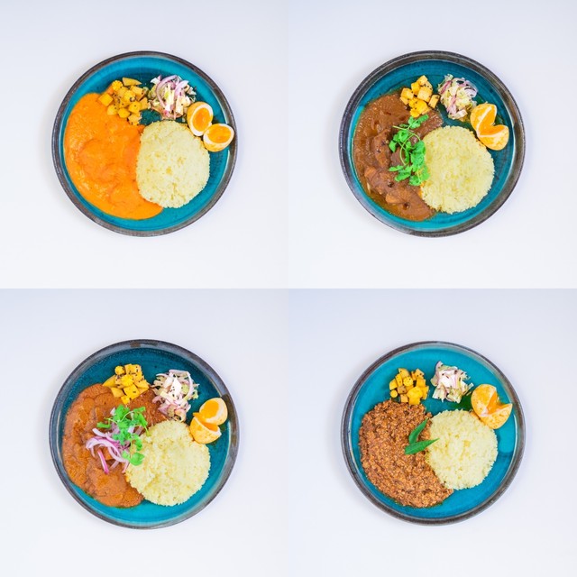 カレー4種類(1人前×4)