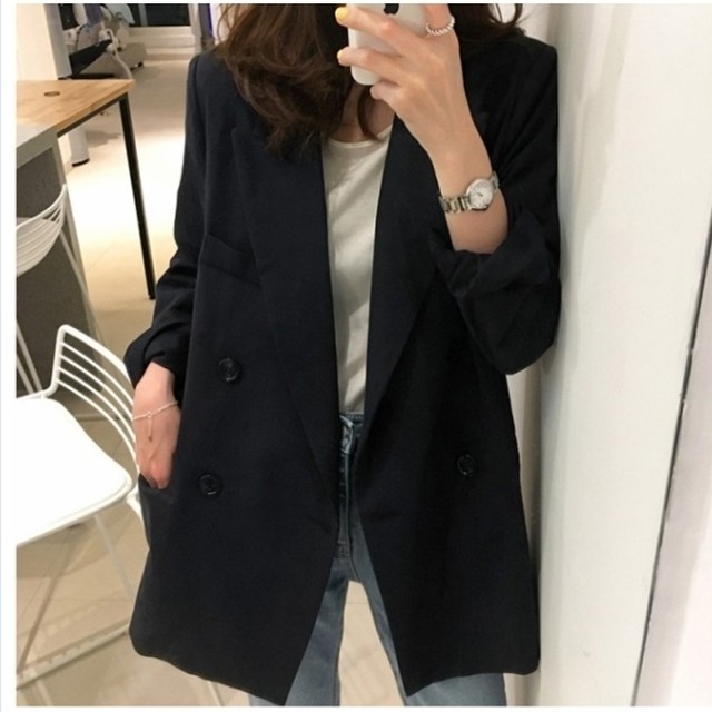 ノーカラージャケット レディース 大きいサイズ レディース テーラードジャケット カジュアル テーラードジャケット 大きいサイズ ロング Basecamp49