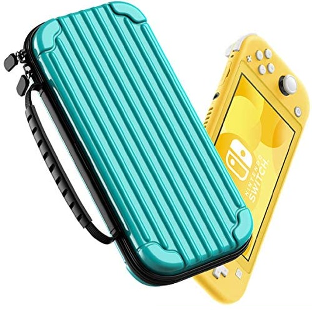 Jpcs Nintendo Switch Lite キャリングケース Meqi 保護 ハードシェル スリム 旅行用 キャリーケース 10 ゲーム カートリッジ ホルダー可搬式 キャリーケース ポーチ Nintendo Switch コンソールとアクセサリー用 Az Japan Classic Store