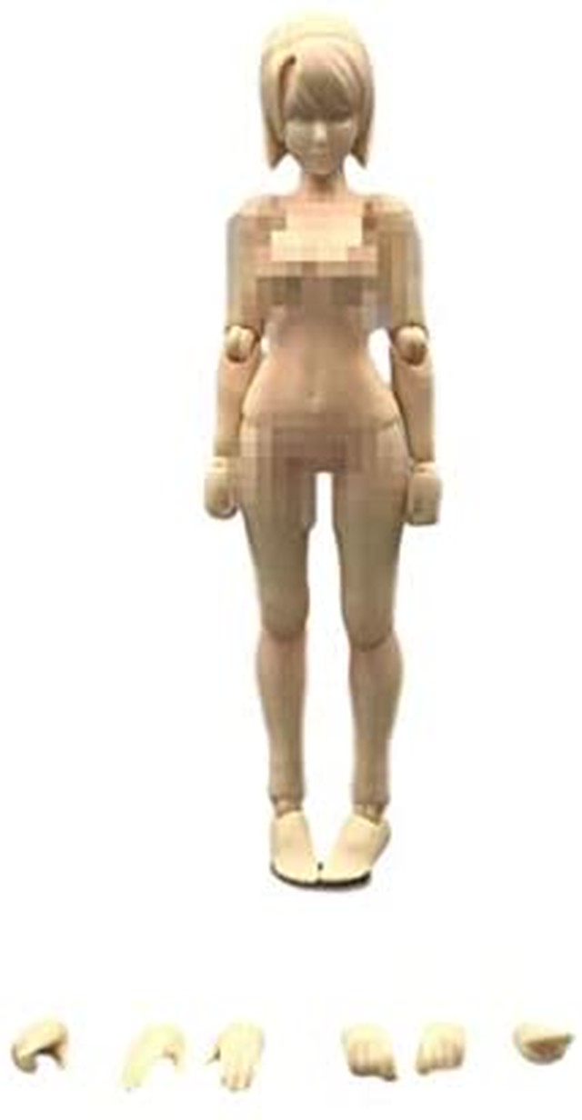 Jpcs Ac 1 12 セクシー 美人 女性 二次元 ロリ アクション フィギュア スモールバスト 素体 ボディー セット 白肌 Az Japan Classic Store