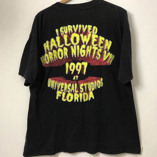 90s ユニバーサルスタジオ フロリダ ホラー Tシャツ Splashtoyandusedclothing
