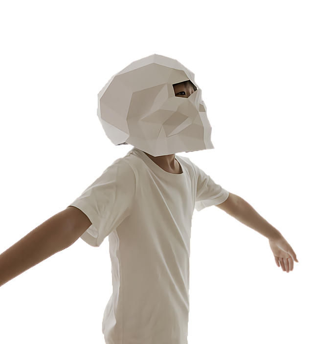がいこつ ガイコツ マスク 子供用 かぶりもの 手作り人気 かぶれますく ハロウィン仮装衣装にも 送料込 Skull 3d Mask Papercraft For Kids Diy かぶれますく かぶりもの 被り物 動物マスク手作りペーパークラフト おもしろ 面白い かわいい仮装衣装 知育