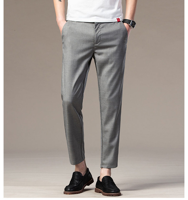 21超人気 21 スラックス メンズ ビジネス パンツ フォーマル 夏服 通勤 ボカジュアル 夏 薄手 新しい到着 Ggjapan Jp