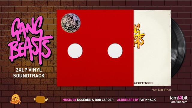 GANG BEASTS/ギャングビースト サウンドトラック アナログ・レコードセット / iam8bit