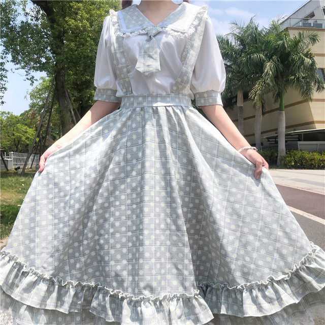 公式 水色 定番 サックス レース ワンピース Jsk ロリィタ ロリータ 日本未入荷 入手困難 Webrothers Com Br