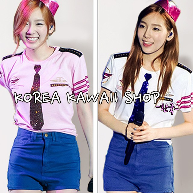 少女時代 ステージ衣装風ホワイト ピンク Korea Kawaii Shop