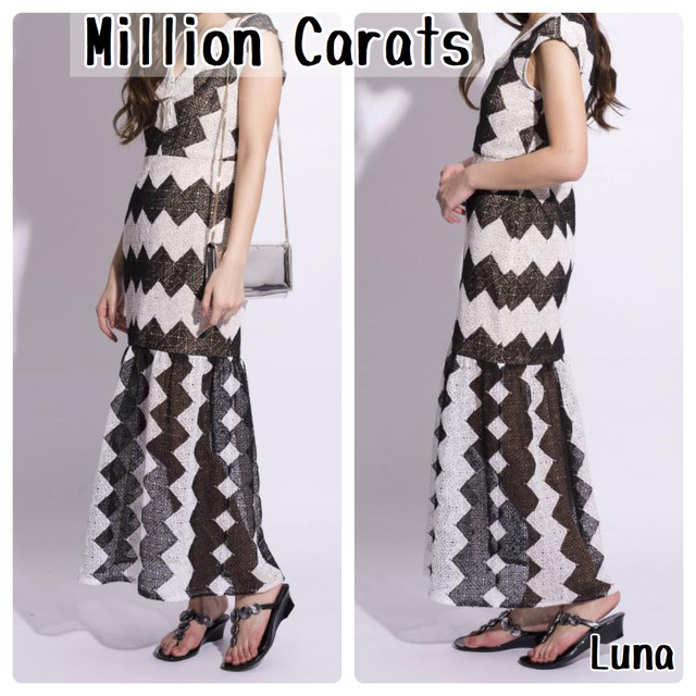 Million Carats レースロングワンピース セレクトショップ Luna