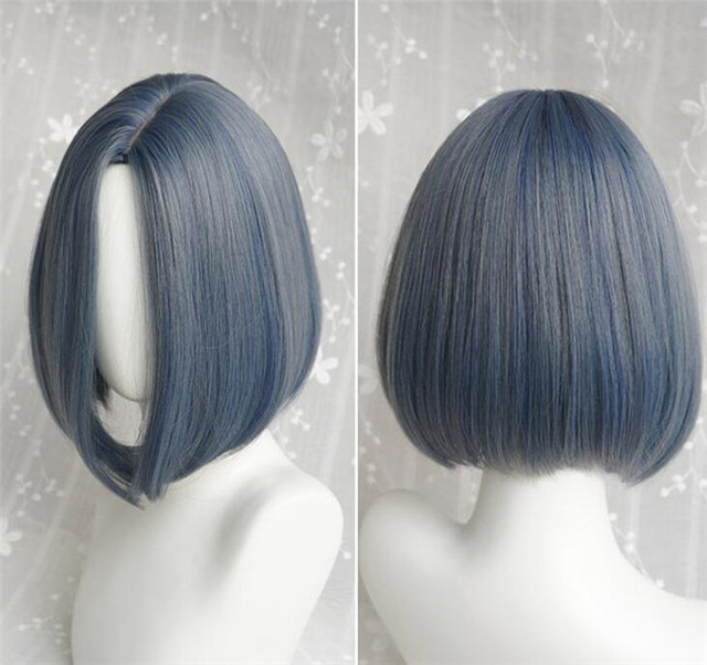 春夏 旅行 かつら 女性 ショートヘア ミドルポイント 前髪なし ふわふわ Cosplay フルヘアセット Passio