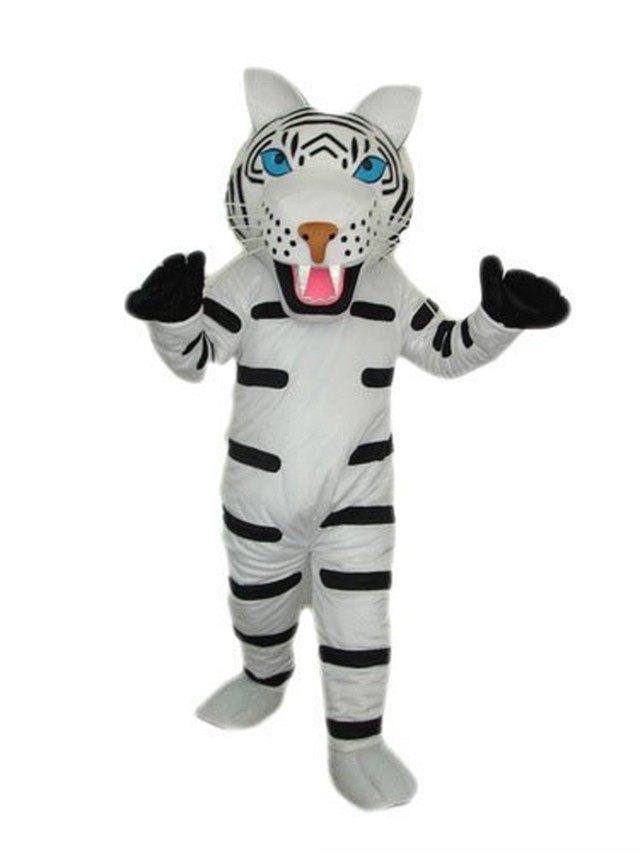 ホワイトタイガーの着ぐるみ トラ着ぐるみ マスコット オリジナル着ぐるみ Mascotshows