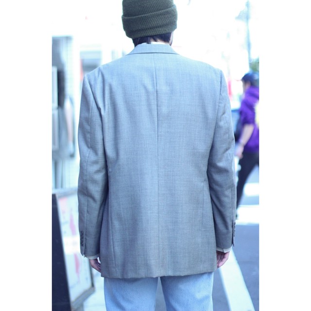 Christian Dior 1980 S Vintage 2bシングルテーラードジャケット Cu 0805 Cv