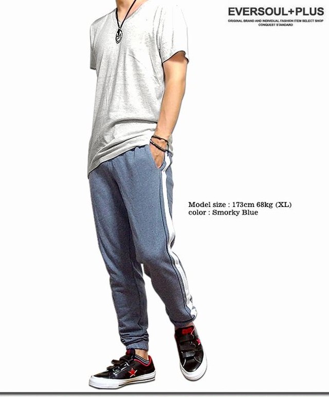 ジャージ スウェットパンツ スウェット メンズファッション スポーツ ミックススタイル シンプルデザイン 使い勝手抜群 サイドライン 1004 Eplus738 Tre Fiore