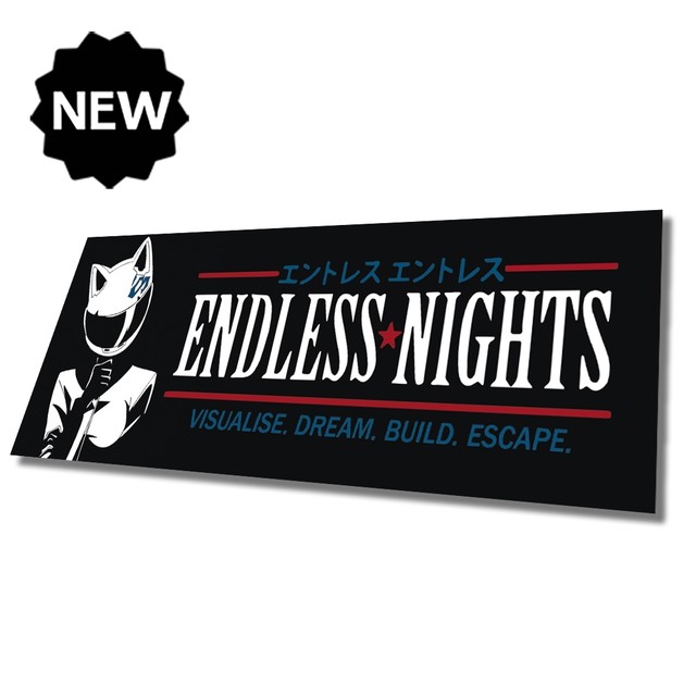 Sticker Shock On Line Endless Night 輸入アニメステッカー専門店 Sunset Stickers Store