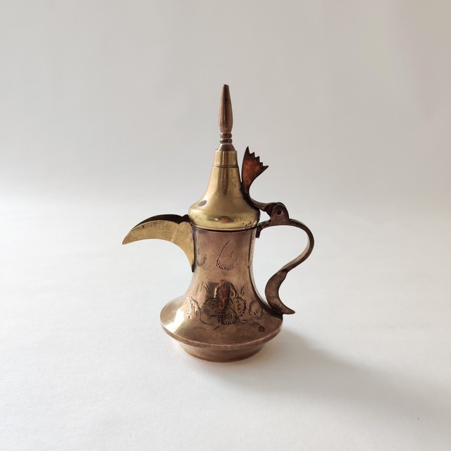 ヴィンテージ アラビック コーヒー ミニ ポット ダラー アンティーク ブロカント レトロ ビンテージ インテリア 雑貨 Vintage Stubli ヨーロッパ ヴィンテージ雑貨 オンライン