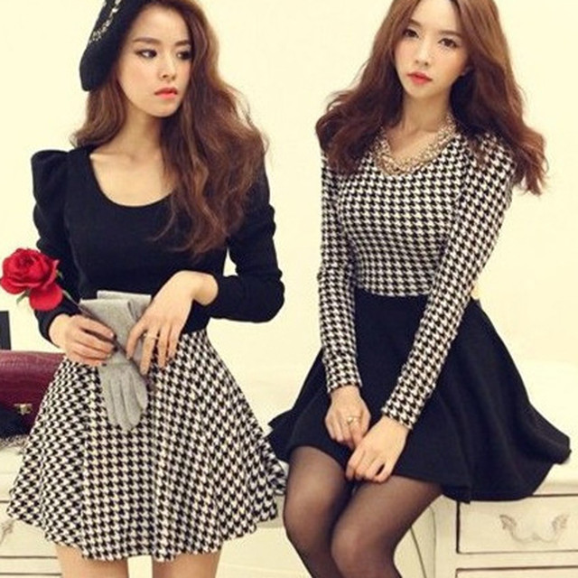 十鳥柄 ワンピース 長袖 ワンピ 春 秋 冬 柄 可愛い 大人可愛い ミニ フレア セクシー シンプル リゾート お出かけ デート お呼ばれ カジュアル ロング 通勤 通学 オフィス オフィスカジュアル 大きいサイズ 小さいサイズ Rrn V0158 Otb Closet