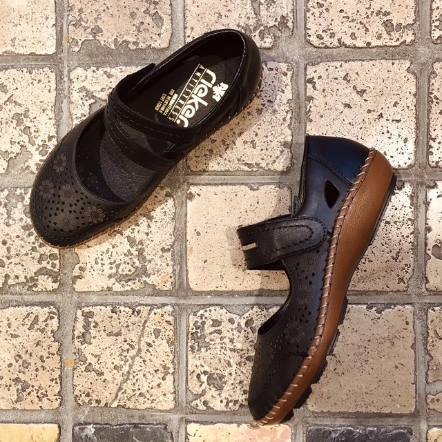 Rieker ベルト フラットシューズ 00 手作り 靴 ボブズフィットマーケット Rieker ベルト フラットシューズ 00 手作り 靴 ボブズフィットマーケット