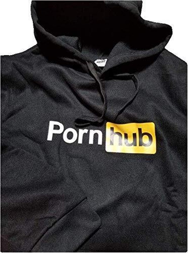 Pornhub ポルノハブ メンズ パーカー プルオーバー ポーンハブ おもしろ パロディ グッズ アパレル 服 Camsia Base店 24時間以内に発送 全品送料無料