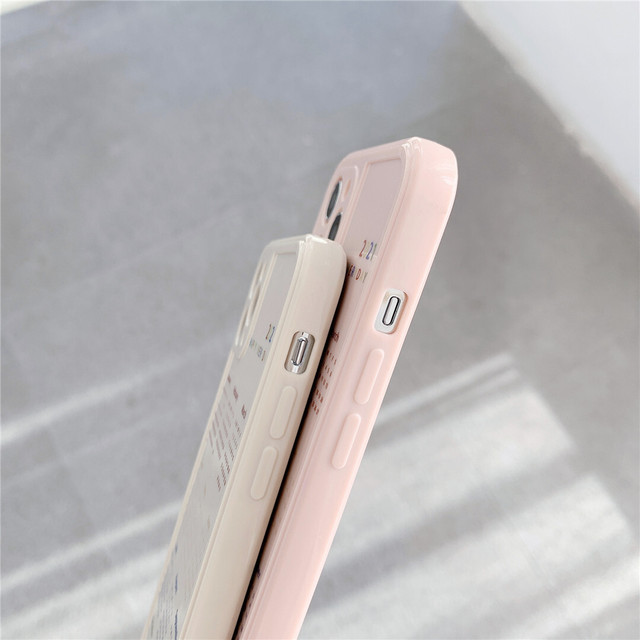 送料無料 Iphoneケース スマホケース 21年カレンダー Happy Everyday 白 ホワイト 人気 おしゃれ アート 便利グッズ 日本未発売 輸入雑貨 Hachinohe Base 1518