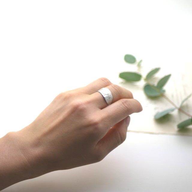 Eucalyptus レモンユーカリ フリーリング Silver Yukiko Matsui Yukikomatsui ボタニカルジュエリー