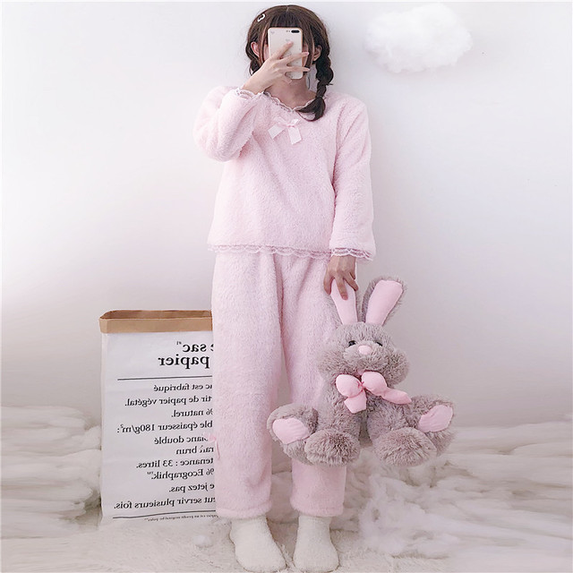 ルームウェア上下セット ルームウェアもこもこ ルームウェアパジャマ ルームウェアレディース 上下セットアップ セットアップレディース Vネックレディース パジャマレディース パジャマ女の子 モコモコパジャマ 長袖パジャマもこもこ素材 レディース ルームウェア