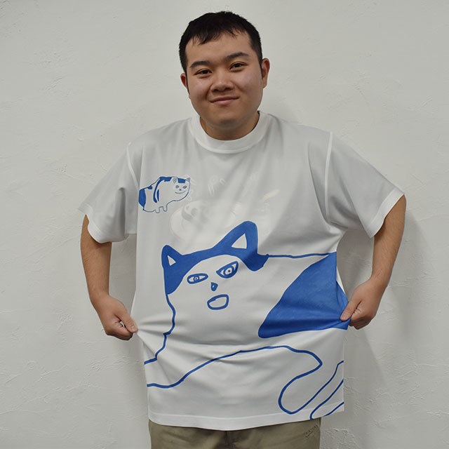 オリジナルtシャツ かっつん作 青猫クラブ Aiマーケット