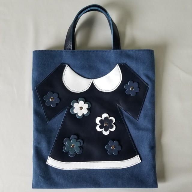 手提げ鞄 ベスト ワンピース 縦型 本革 Limo