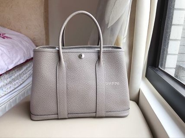 Hermes エルメス トートバッグ ガーデンパーティtpmグリアスファルト Bluebell Trust