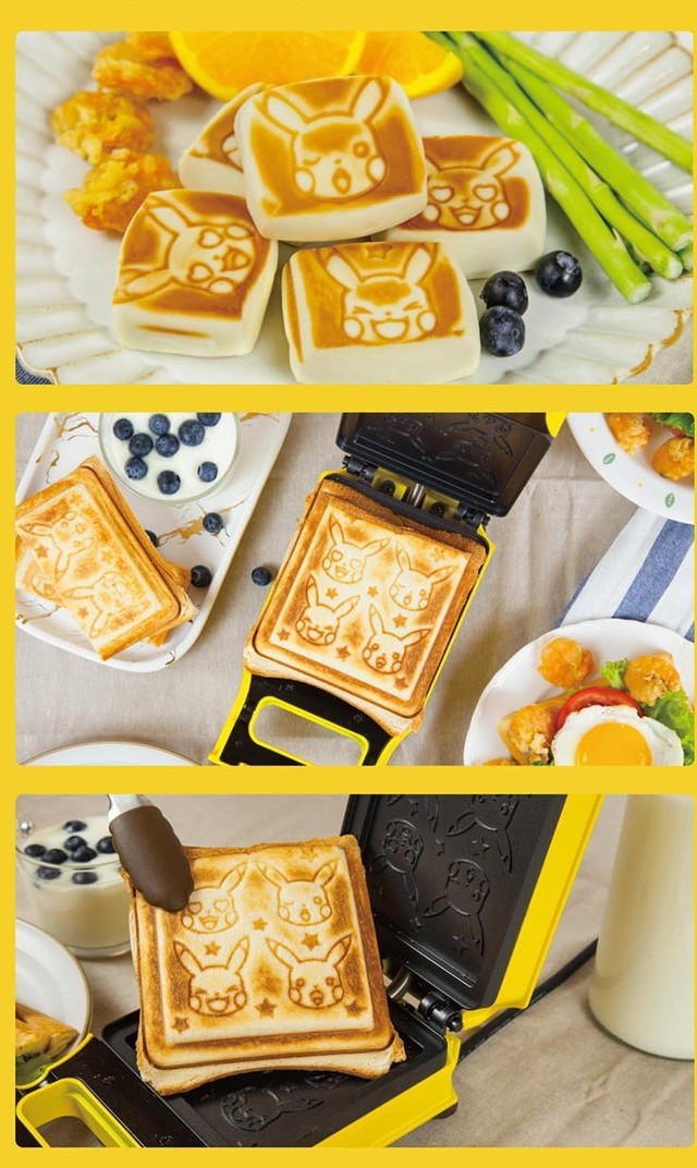 送料無料 Recolte ピカチュウ ホットサンドメーカー レコルト ポケモン 限定商品 ホットサンド 笑天