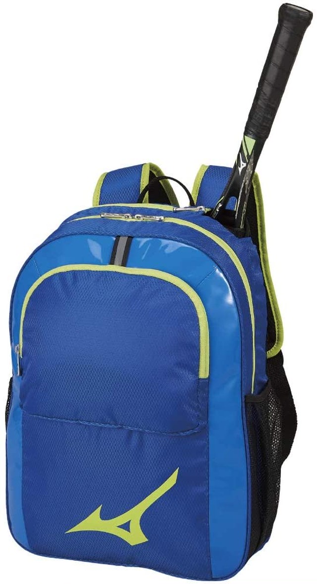 古着 16l Mizuno ミズノ ジュニア テニス バックパック ラケット一本入れ 軟式テニス 公式テニス リュック 鞄 ブルー 63jd スポーツウェア シューズの古着屋 リサイクルスポーツ