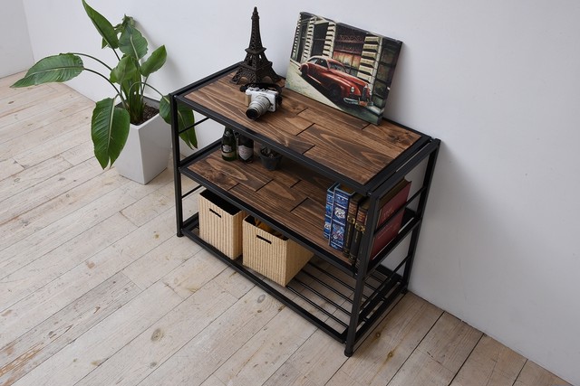 Industrial 3 Shelf / インダストリアルスタイル インダストリアル 3段シェルフ棚