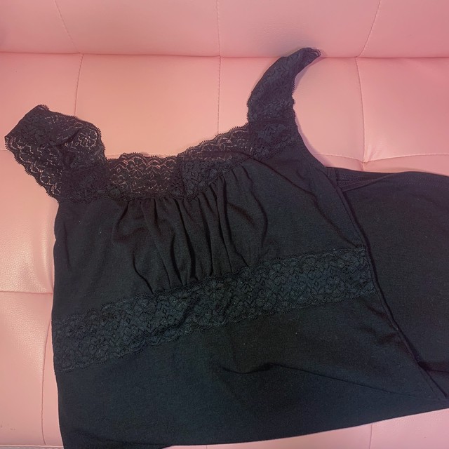 黒 ランジェリーワンピース Ayane02