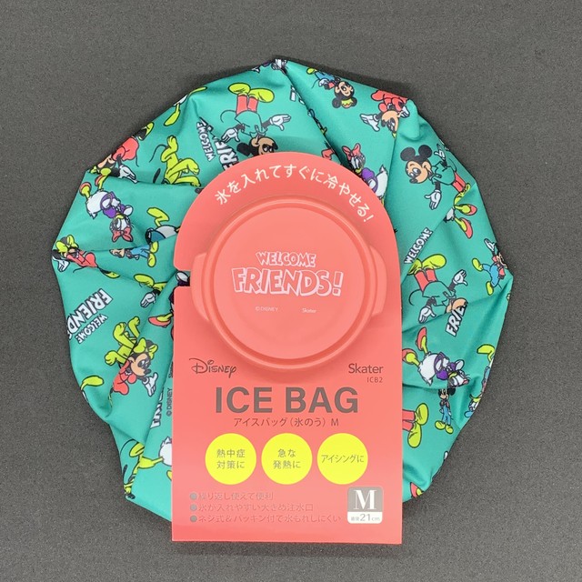 送料無料 Ice Bag アイスバッグ 氷のう Mサイズ 21cm ディズニー ミッキー One Good