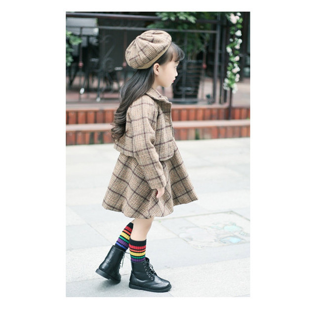 韓国子供服 ワンピース フォーマル キッズドレス チュールワンピース 長袖 リボン Kids Dress 上下セット チュールスカート 子供ドレス Cocoarum