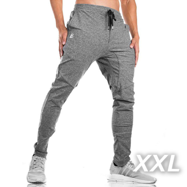 メンズ トレーニングパンツ ジョガーパンツ フィットネス スウェット スポーツ ロングパンツ ミディアムグレー ｘｘl Apa