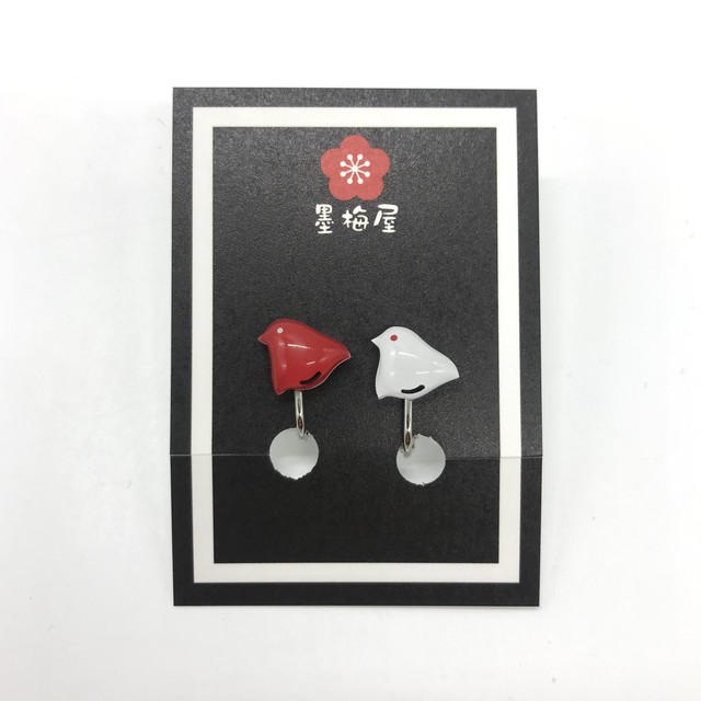 【墨梅屋】千鳥(ピアス・イヤリング)