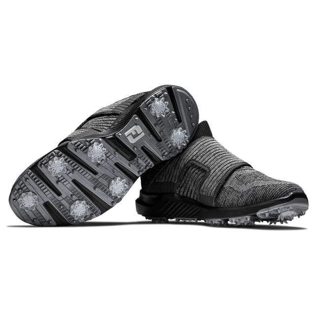 Footjoy フットジョイ メンズ ゴルフ シューズ スパイク スニーカー 靴 21 新作 Hyperflex Boa Black Charcoal Silver Hi808shop