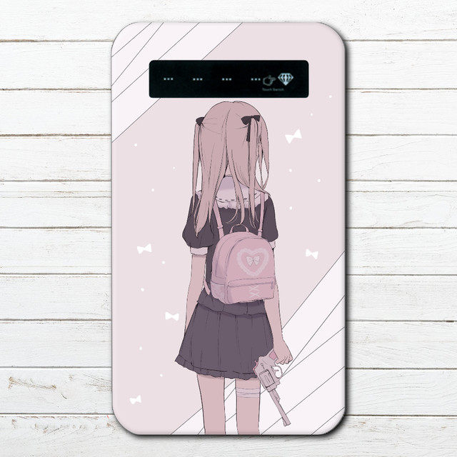 モバイルバッテリー 女の子 イラスト 病みかわいい Iphone Android スマホ 充電器 人気 イラストレーター 絵師 クリエイター タイトル つるせpattern33 作 つるせ Iphoneケース Tシャツ メンズ スマホケース レディース Etc 雑貨屋アリうさ