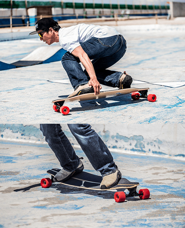 鎧 Yoroi ロングスケートボード Juju45 ハイスペック 45インチ 1年中スノーボード練習 ダンシングボード オフトレに ガムシャラナスポーツ