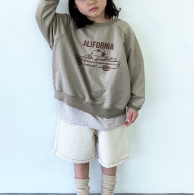 即納 送料無料 キッズ用 親子リンク 大人気スヌーピートレーナー Bloominess