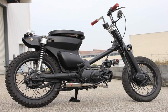 リトルカブ キャブ車用 A C50 Ba 01 バイクマフラー Calma カルマ カーボン Valiente Official Shop