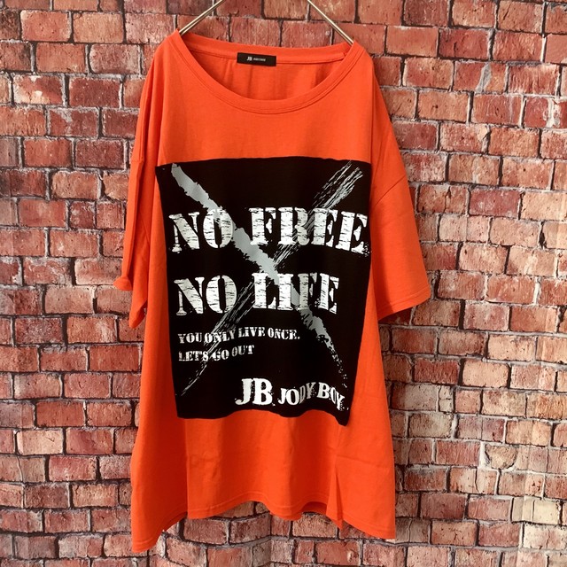 全3色 No Free No Life Tシャツ 囚人服 Prisoner Jodyboy Official Web Store