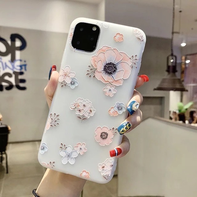 Iphone 11 11pro ケース かわいい スマホケース 花柄 ピンク Ajian雑貨ドットコム