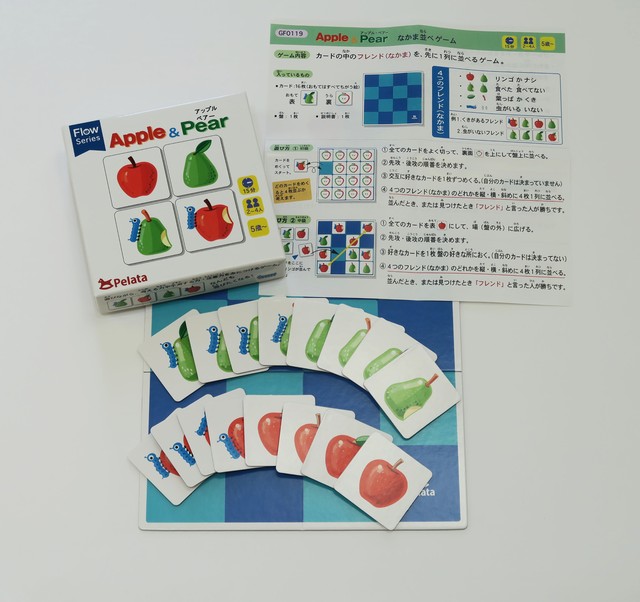 かわいいイラストのボードゲーム アップルペアー なかまを探す 新感覚脳トレゲーム Creative Learning Toy