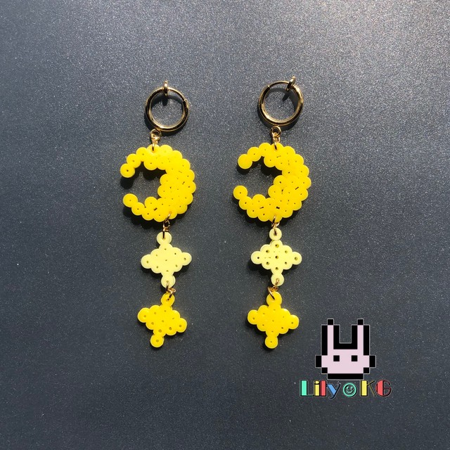 アイロンビーズアクセサリー Lily Kg